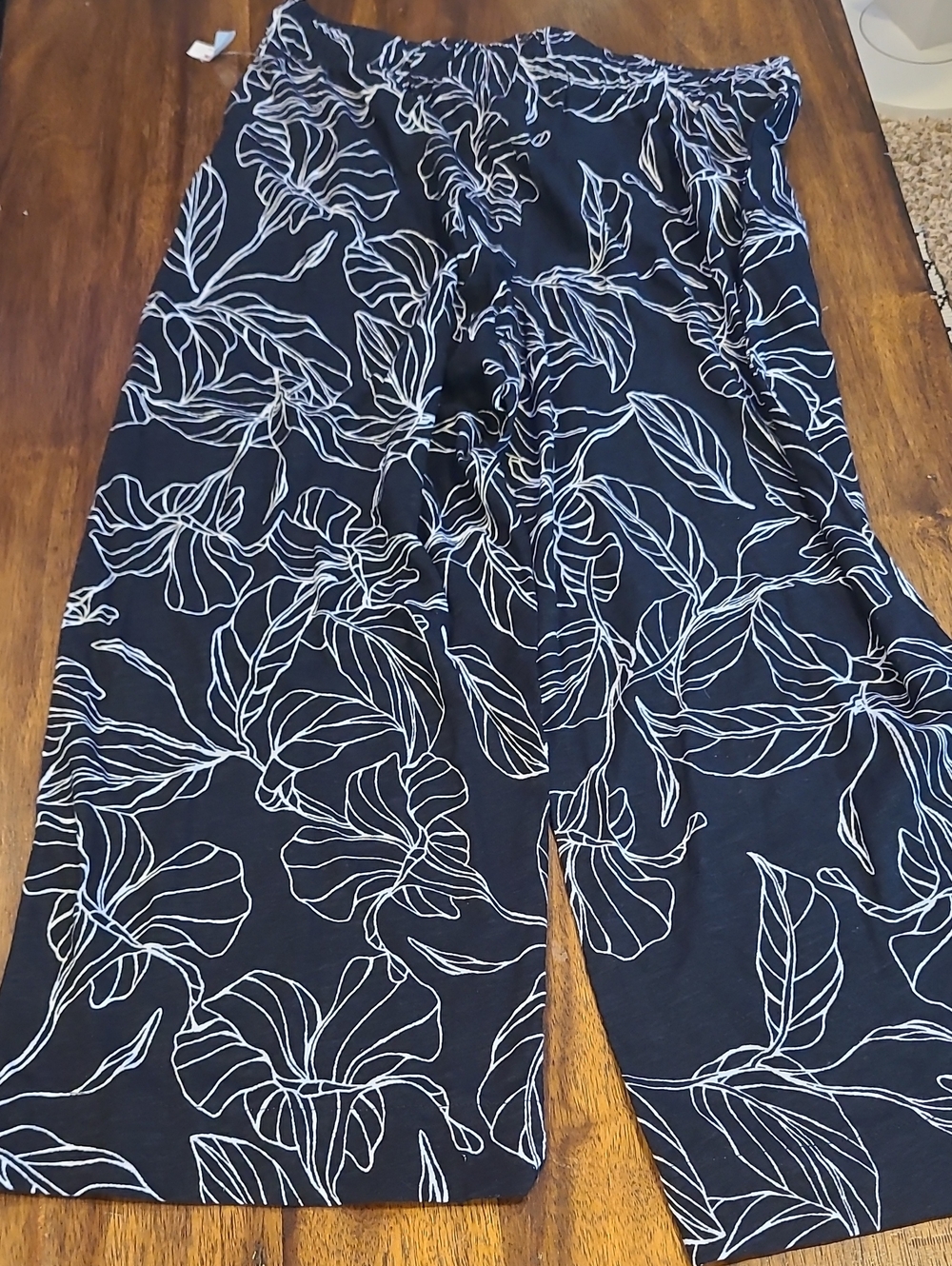 Calypso St. Barth NWT boho wide leg bottoms/pants Size XL - Picture 5 of 6